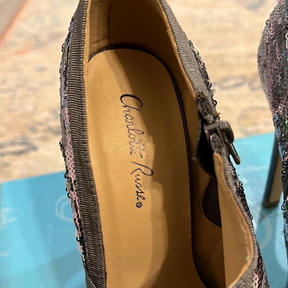 Sequin Charlotte Russe Heels - Picture 5 of 15